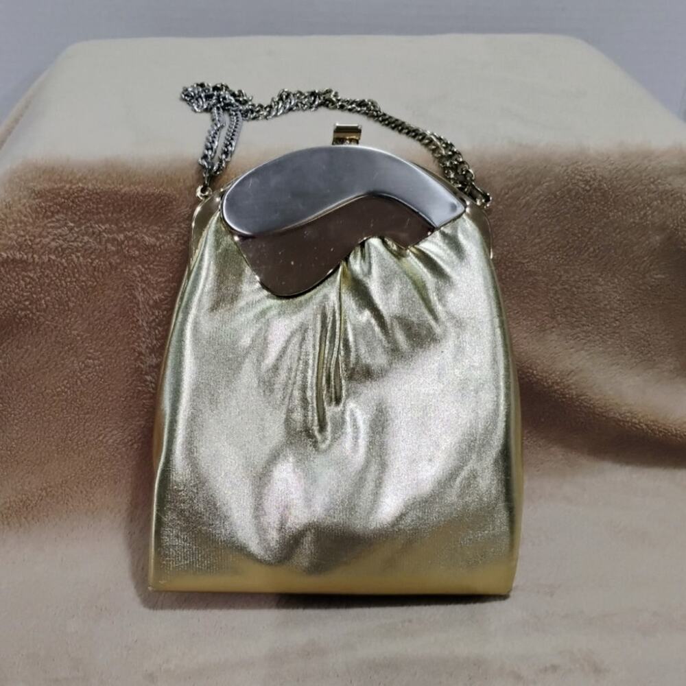 Vintage Mardane Gold Evening Purse Handbag Special Occasion